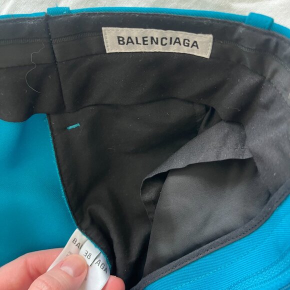 Balenciaga Waisted technical-twill blazer & matching trousers - Picture 6 of 10